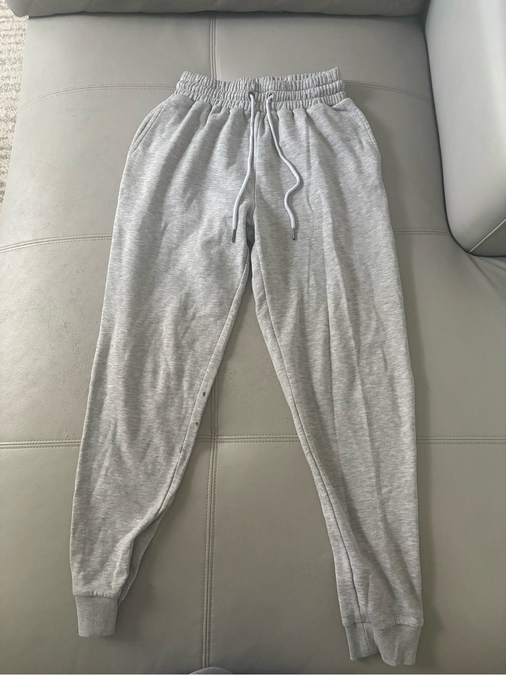 Streetwear Society Light Grey Drawstring Joggers